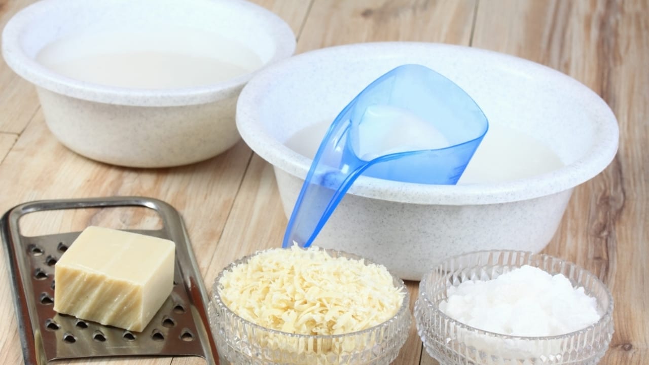 Never Buy These 15 Everyday Essentials at the Store Again - homemade laundry detergent ss389823175dpdgm