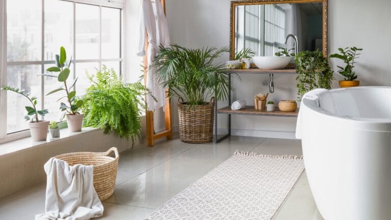 9 Houseplants That Fight Mold & Moisture in Your Home 1 9 Houseplants That Fight Mold & Moisture in Your Home - houseplants bathroom ss1537128188 degm