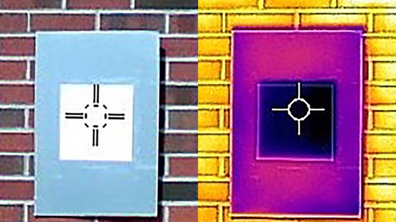 Record-Breaking White Paint Cools Homes Without Air Conditioning 3 Record-Breaking White Paint Cools Homes Without Air Conditioning - infrared ultra white paint