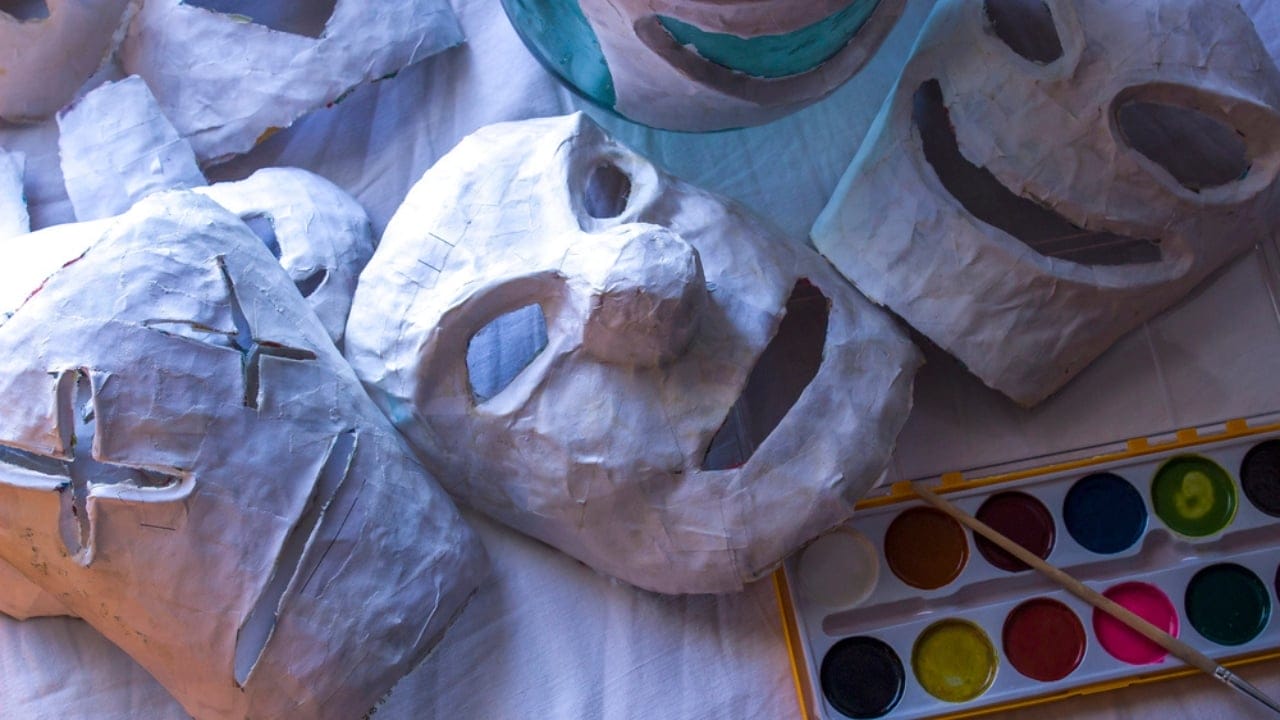 Dryer Lint Goes From Trash to Treasure in 13 Clever Uses 10 Dryer Lint Goes From Trash to Treasure in 13 Clever Uses - papier mache mask dp332257484 dnoh
