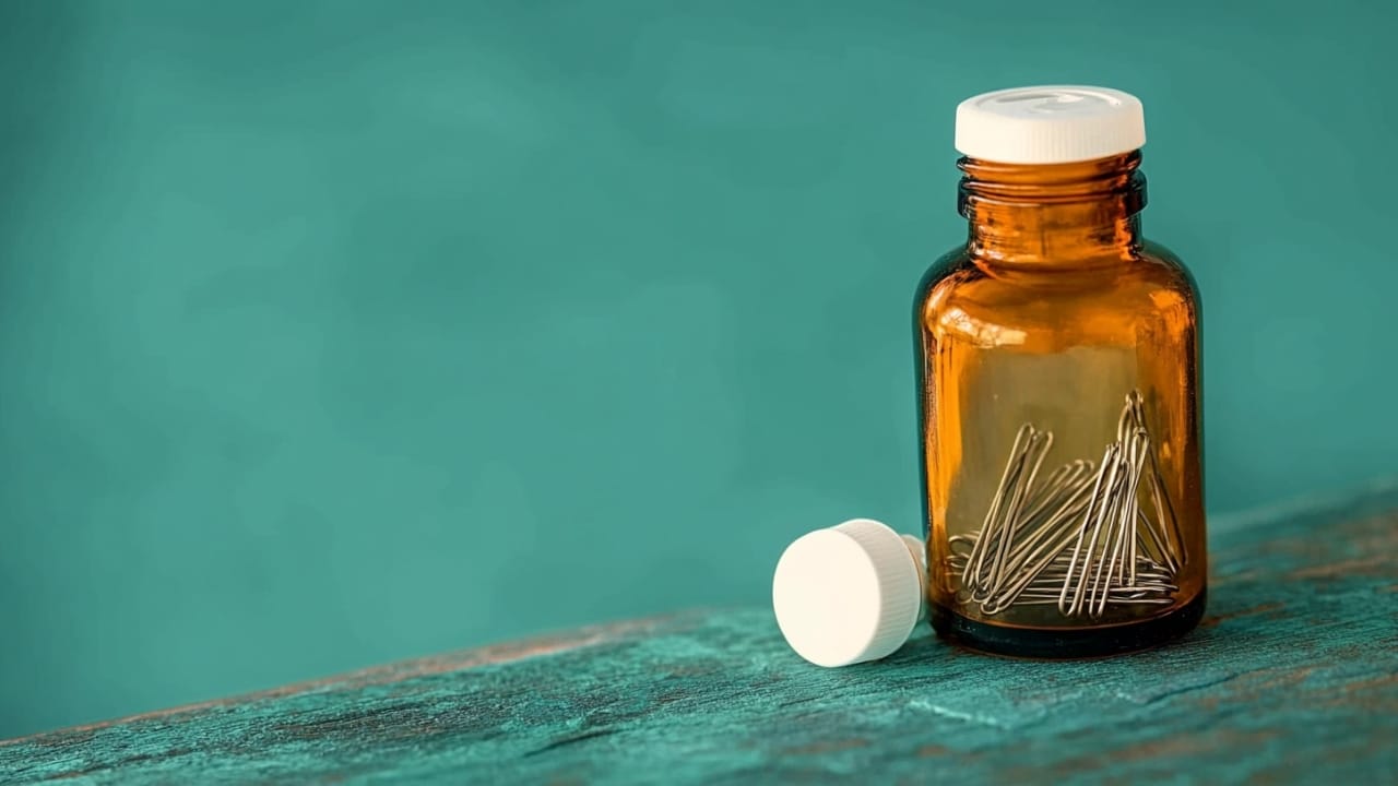 15 Ways to Repurpose Supplement & Pill Bottles for Everyday Use 11 15 Ways to Repurpose Supplement & Pill Bottles for Everyday Use - pill bottle with bobby pins