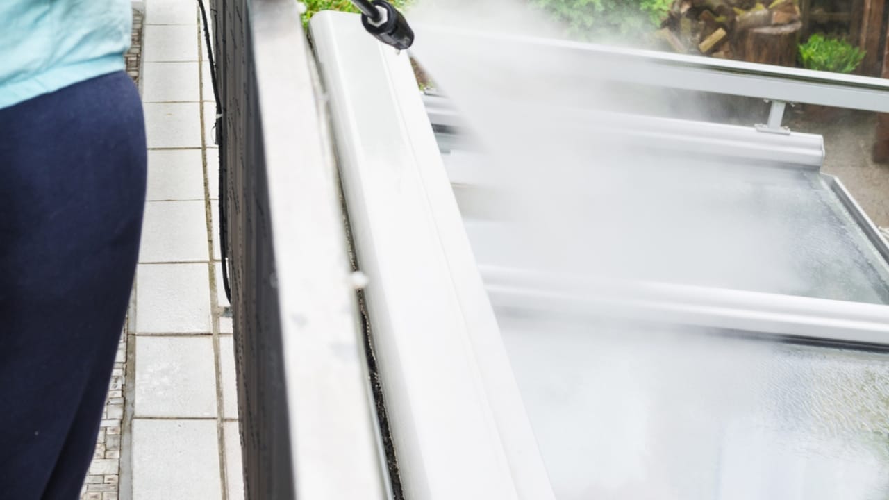 14 Items You Should Never Clean With a Pressure Washer - pressure washer glass roof dp83956102 dnoh