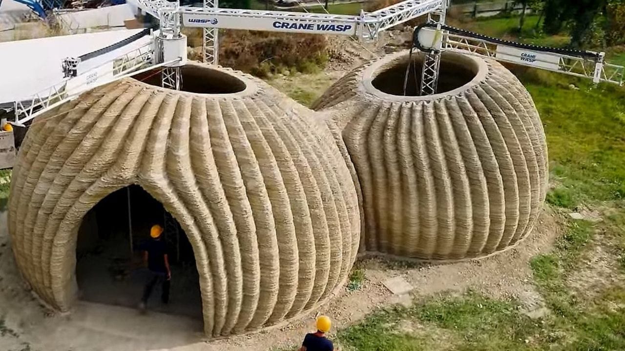 Meet TECLA: The World’s First 3D-Printed House Made Entirely of Dirt 2 Meet TECLA: The World’s First 3D-Printed House Made Entirely of Dirt - tecla house wc