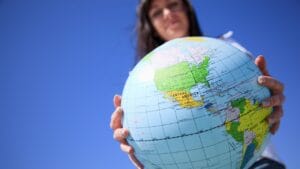 The Most Interesting Fact About Each of the 50 States 1 The Most Interesting Fact About Each of the 50 States - woman globe usa ss31015810 degm