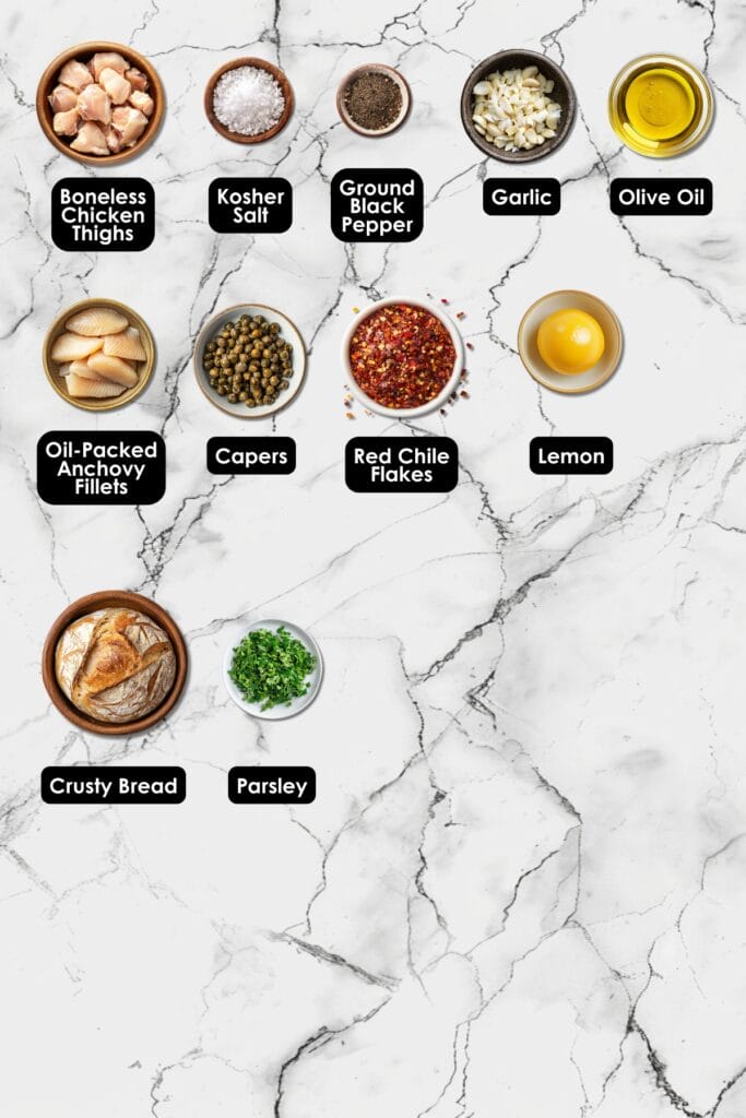 Flavorful Dinner Recipe: Sesame Chicken with Dates & Cashews 3 Flavorful Dinner Recipe: Sesame Chicken with Dates & Cashews - Anchovy Chicken with Lemon Capers Ingredients