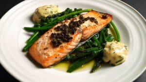 Easy Salmon Recipe Perfect for Busy Dinner Nights 1 Easy Salmon Recipe Perfect for Busy Dinner Nights - Anchovy Salmon With Chive Butter 1