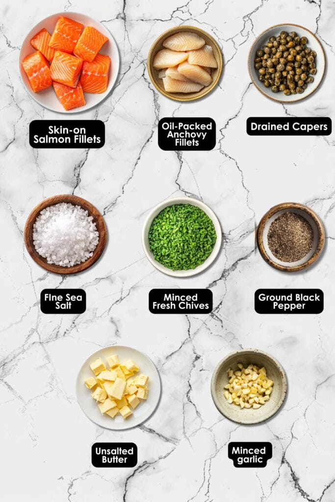 Easy Salmon Recipe Perfect for Busy Dinner Nights 3 Easy Salmon Recipe Perfect for Busy Dinner Nights - Anchovy Salmon With Chive Butter Ingredients