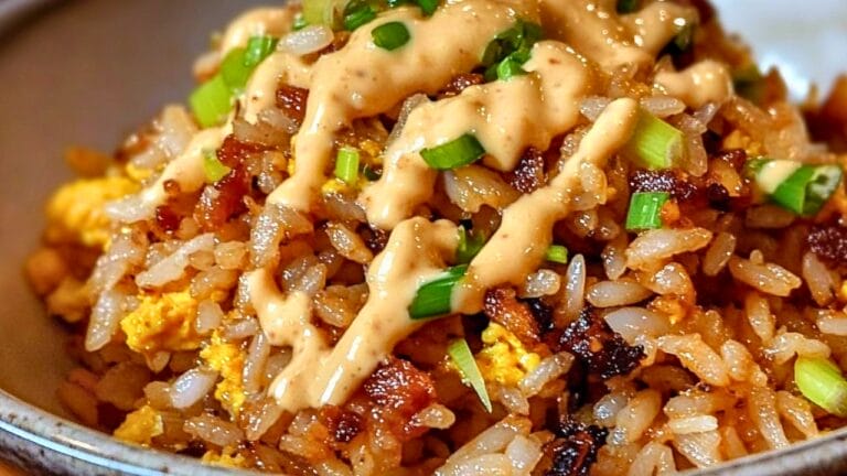 Blackstone Bacon Fried Rice With Spicy Mayo Recipe 8 Blackstone Bacon Fried Rice With Spicy Mayo Recipe - Bacon Fried Rice With Spicy Mayo midia