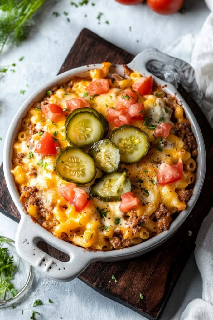 Big Mac-Inspired Casserole Perfect for a Quick Food Fix 2 Big Mac-Inspired Casserole Perfect for a Quick Food Fix - Big Mac Casserole Pin