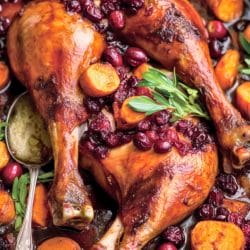 Rustic Braised Turkey Legs with Sweet Potatoes & Cranberries 4 Rustic Braised Turkey Legs with Sweet Potatoes & Cranberries - Braised Turkey Legs with Cranberries Soy Sauce Sweet Potatoes midia