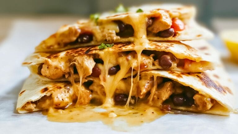 Embrace the Sizzle: Blackstone Chicken Quesadillas Recipe 7 Embrace the Sizzle: Blackstone Chicken Quesadillas Recipe - Chicken Quesadillas midia