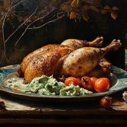 Herbaceous Avocado Dressing Paired with Chile-Rubbed Chicken 5 Herbaceous Avocado Dressing Paired with Chile-Rubbed Chicken - Chile Rubbed Spatchcocked Chicken with Avocado Ranch Dressing 1