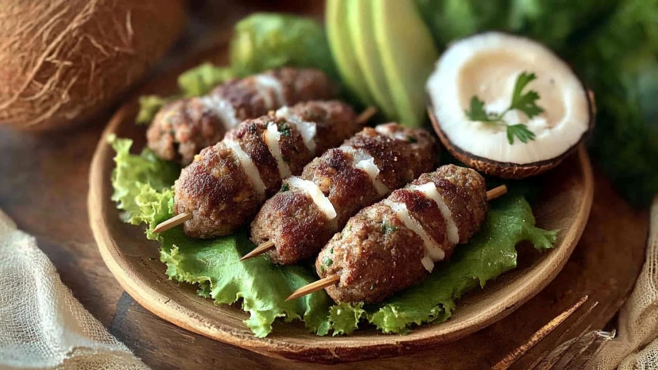 Taste the World: 25 Bold Dinner Recipes with Global Flavors 21 Taste the World: 25 Bold Dinner Recipes with Global Flavors - Coconut Kofte Kebabs 1