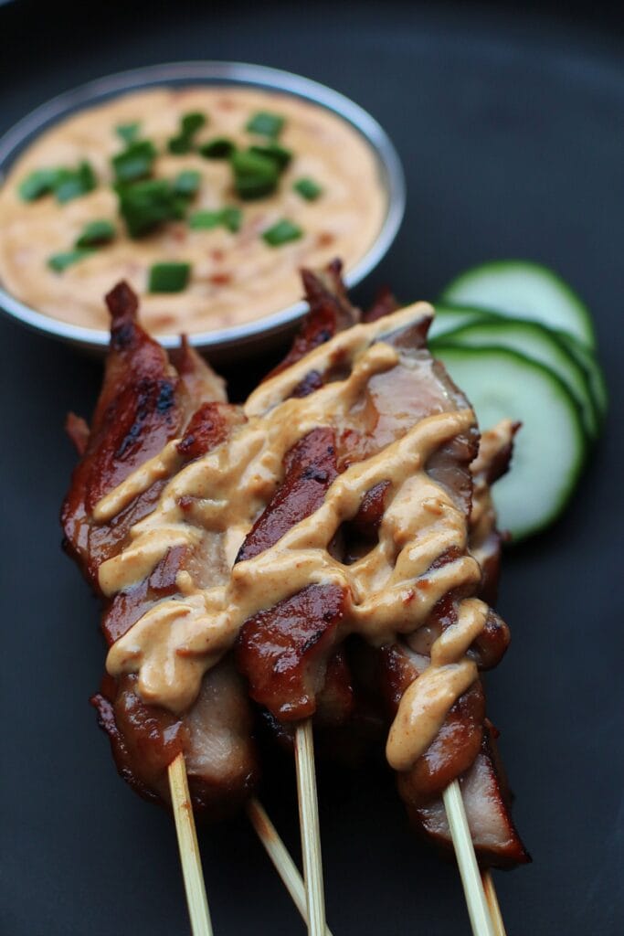 Bring Thai Flavors to Your Dinner Table with Duck Satay 2 Bring Thai Flavors to Your Dinner Table with Duck Satay - Duck Satay with Peanut Sauce Pin