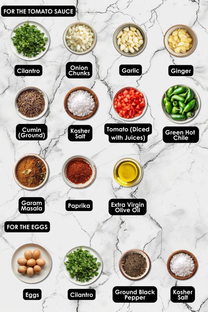 Spice Up Dinner with South Indian Poached Eggs 4 Spice Up Dinner with South Indian Poached Eggs - Eggs Poached In South Indian Purgatory Ingredients