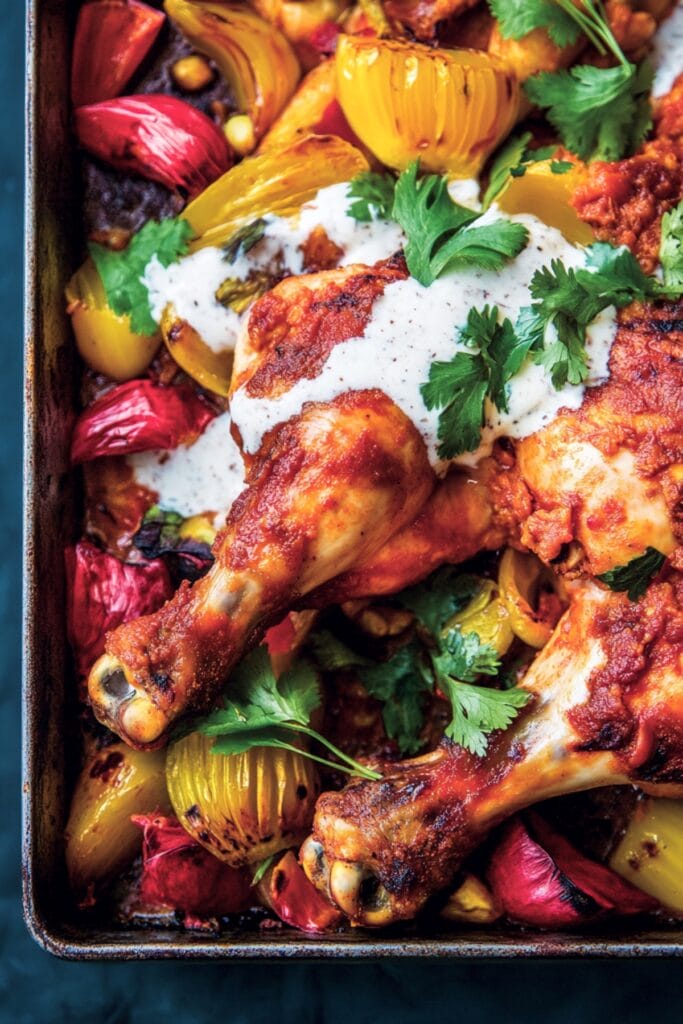 Indian-Inspired Faux-Tandoori Chicken for Flavorful Dinners - Faux Tandoori Chicken Pin