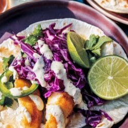 Fresh & Flavorful Fish Tacos for Easy Weeknight Dinners 4 Fresh & Flavorful Fish Tacos for Easy Weeknight Dinners - Fish Tacos With Red Cabbage Jalapeno Lime Slaw 1