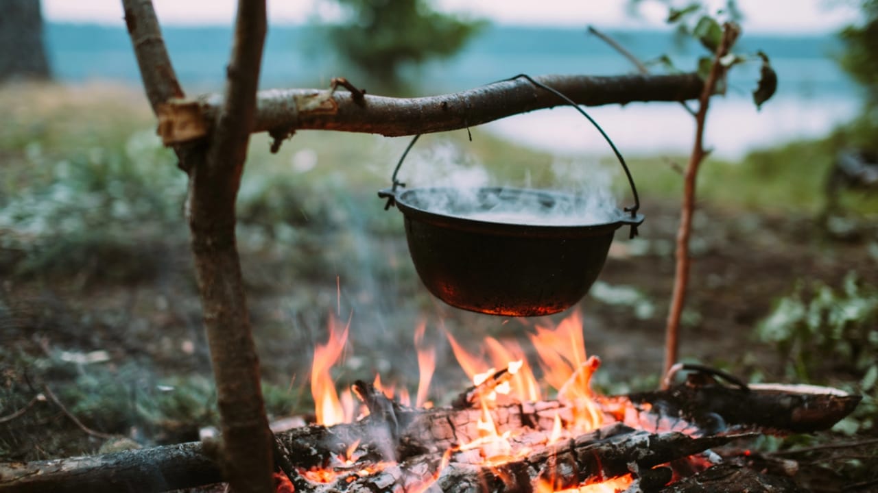 15 Skills to Master Before Starting Your Dream Homestead 13 15 Skills to Master Before Starting Your Dream Homestead - Fish soup to cook on fire in nature dp107622726 dnoh