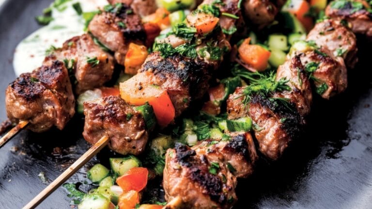 Georgian Lamb Kebabs for Your Next Dinner Feast 6 Georgian Lamb Kebabs for Your Next Dinner Feast - Georgian Lamb Kebabs with Dill Sauce 1