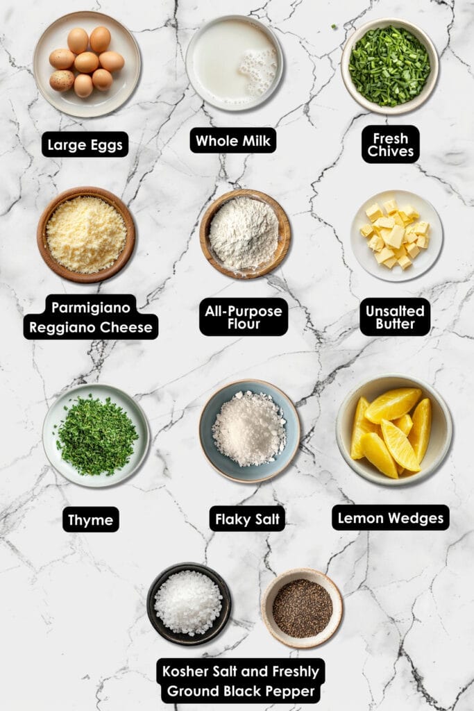 A Quick & Easy Savory Dutch Baby for Dinner 4 A Quick & Easy Savory Dutch Baby for Dinner - Herbed Parmesan Dutch Baby Dinner Ingredients