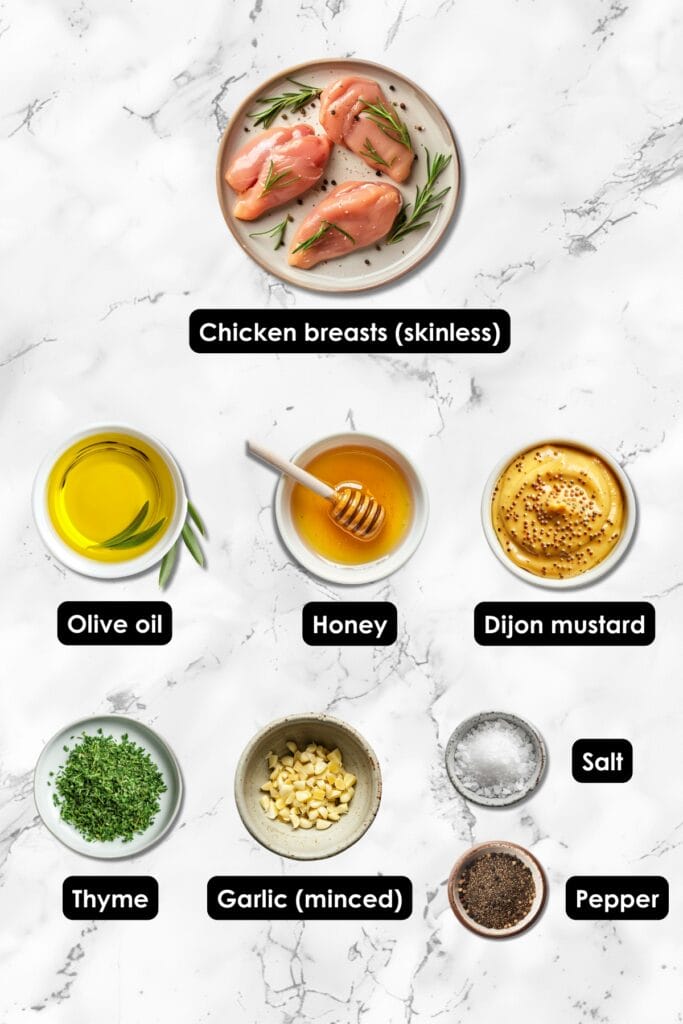 Easy & Delicious Sweet & Tangy Honey Dijon Chicken Recipe 3 Easy & Delicious Sweet & Tangy Honey Dijon Chicken Recipe - Honey Dijon Chicken Ingredients