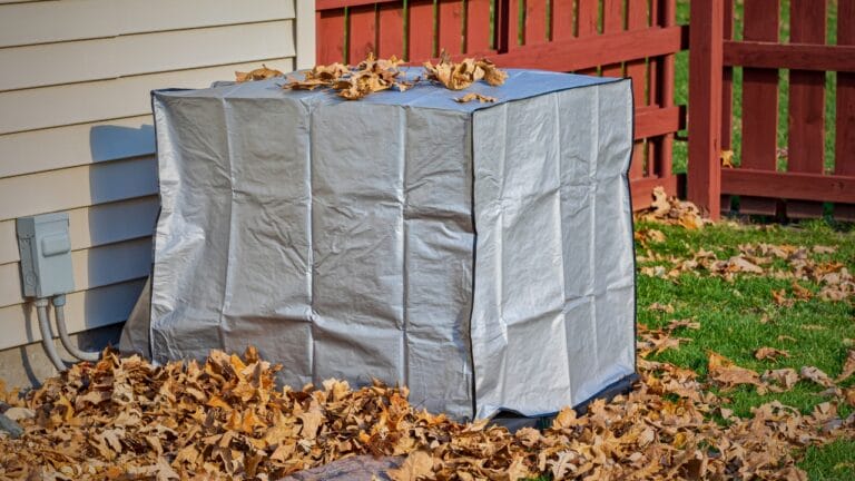 Covering Your AC This Winter May Backfire 2 Covering Your AC This Winter May Backfire - House air conditioning cover ss2225255751 degm