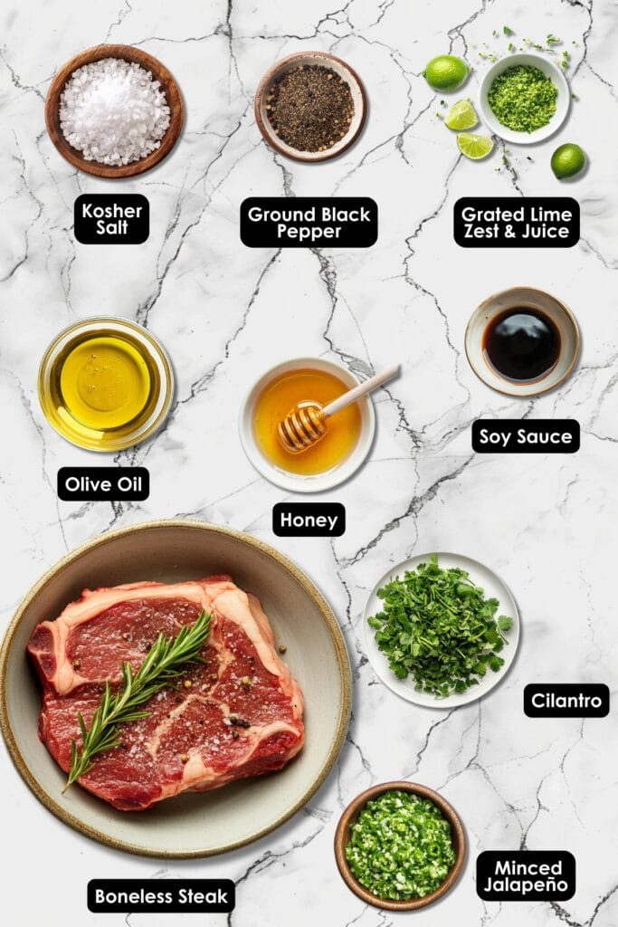 Jalapeño Honey Steak with a Zesty Twist: Dinner Made Easy 3 Jalapeño Honey Steak with a Zesty Twist: Dinner Made Easy - Jalapeno Honey Steak with Cilantro Lime