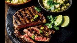 Jalapeño Honey Steak with a Zesty Twist: Dinner Made Easy 1 Jalapeño Honey Steak with a Zesty Twist: Dinner Made Easy - Jalapeno Honey Steak with Cilantro Lime 1