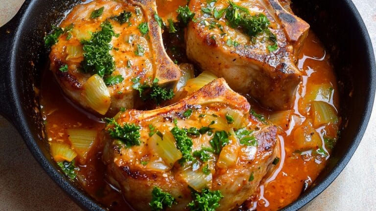 Easy Kimchi Pork Chop Recipe for a Quick Weeknight Dinner 9 Easy Kimchi Pork Chop Recipe for a Quick Weeknight Dinner - Kimchi Pork Chops with Kale 1