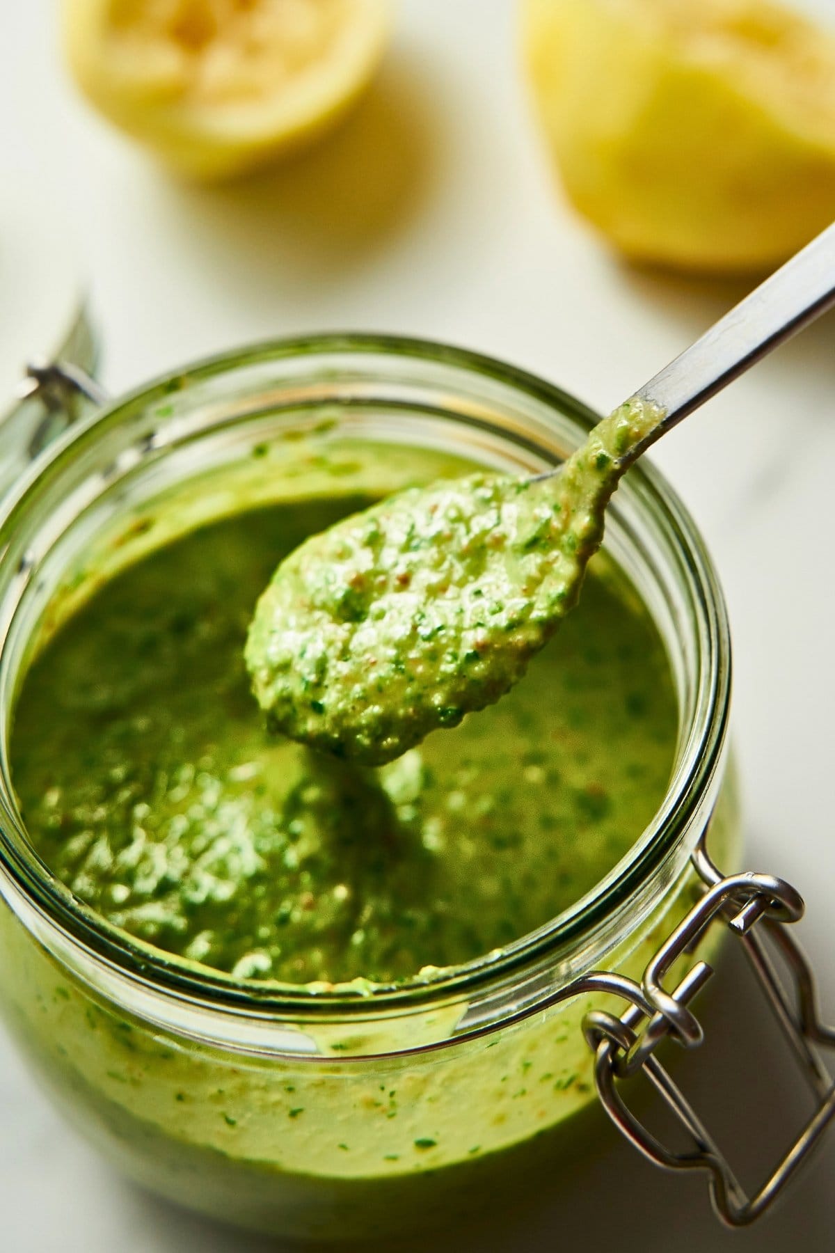 The Basics Made Simple: 6 Easy Food Recipes to Start With 5 The Basics Made Simple: 6 Easy Food Recipes to Start With - Lemon Basil Pesto Recipe ss2342437373 degm