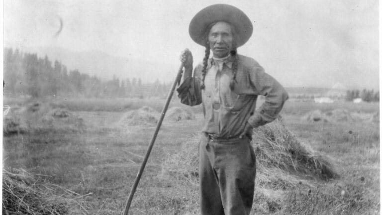 Ancient Native American Irrigation Helped Deserts Thrive - Louie Pierre fullblood Indian farmer wiki