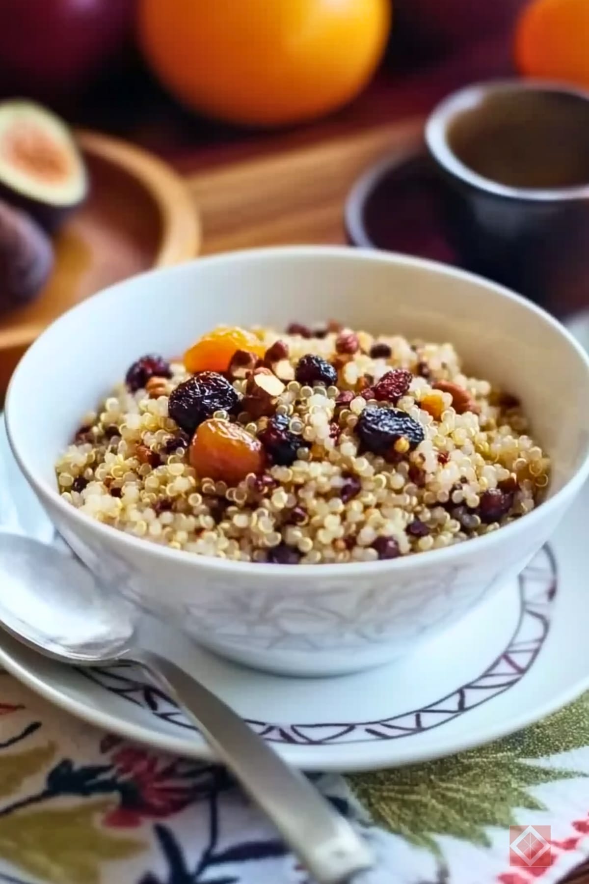 Easy Mediterranean Diet Recipe: Dried Fruit Quinoa Porridge Without Fuss 3 Easy Mediterranean Diet Recipe: Dried Fruit Quinoa Porridge Without Fuss - Mediterranean Diet Dried Fruit Quinoa Porridge midia 5