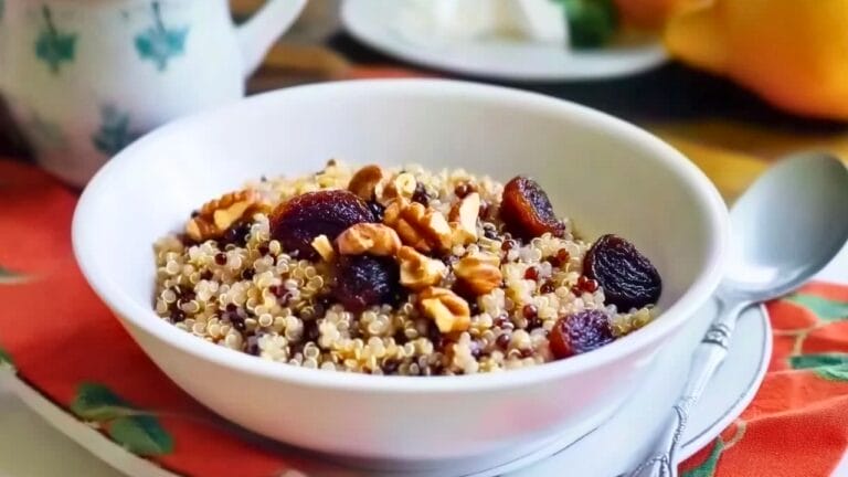 Easy Mediterranean Diet Recipe: Dried Fruit Quinoa Porridge Without Fuss 10 Easy Mediterranean Diet Recipe: Dried Fruit Quinoa Porridge Without Fuss - Mediterranean Diet Dried Fruit Quinoa Porridge midia