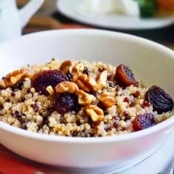 Easy Mediterranean Diet Recipe: Dried Fruit Quinoa Porridge Without Fuss 5 Easy Mediterranean Diet Recipe: Dried Fruit Quinoa Porridge Without Fuss - Mediterranean Diet Dried Fruit Quinoa Porridge midia