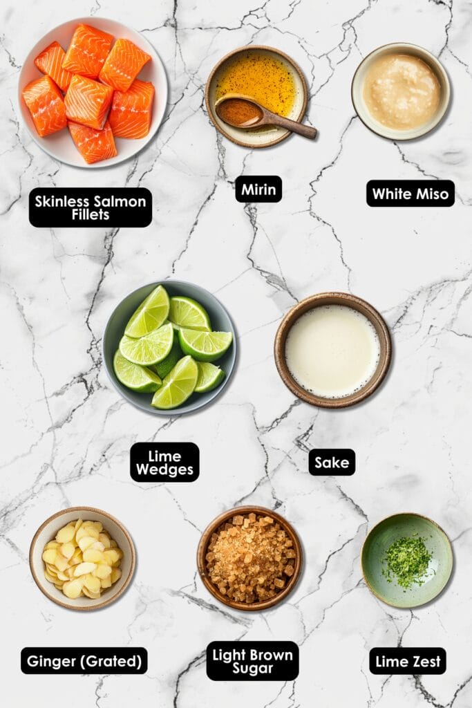 Perfect Miso-Glazed Salmon for a Quick & Elegant Dinner 3 Perfect Miso-Glazed Salmon for a Quick & Elegant Dinner - Miso Glazed Salmon With Brown Sugar Ingredients