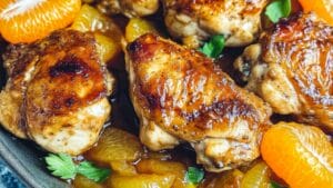 Sweet & Tangy Chicken Breasts with Ginger & Herbs 1 Sweet & Tangy Chicken Breasts with Ginger & Herbs - Mustard Chicken Breasts with Ginger Tangerine 1