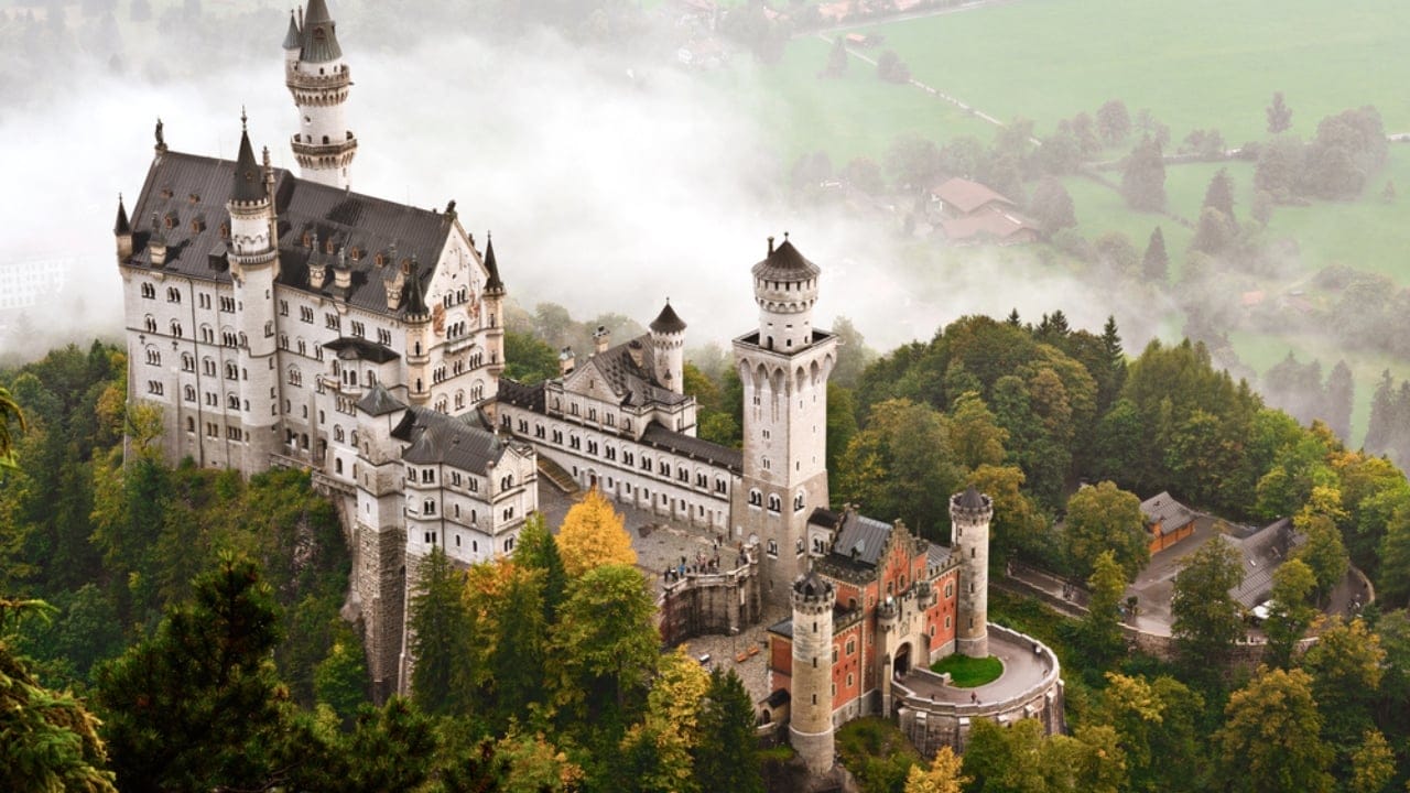 10 Famous Castles & Their Magical, Must-See Gardens 3 10 Famous Castles & Their Magical, Must-See Gardens - Neuschwanstein Castle dp32802069 dnoh