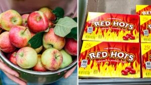 Vintage Red Hot Cinnamon Apples Make a Comeback as a Nostalgic Side Dish 1 Vintage Red Hot Cinnamon Apples Make a Comeback as a Nostalgic Side Dish - Red Hots cinnamon flavored candy ss1720409854 2499179911 degm