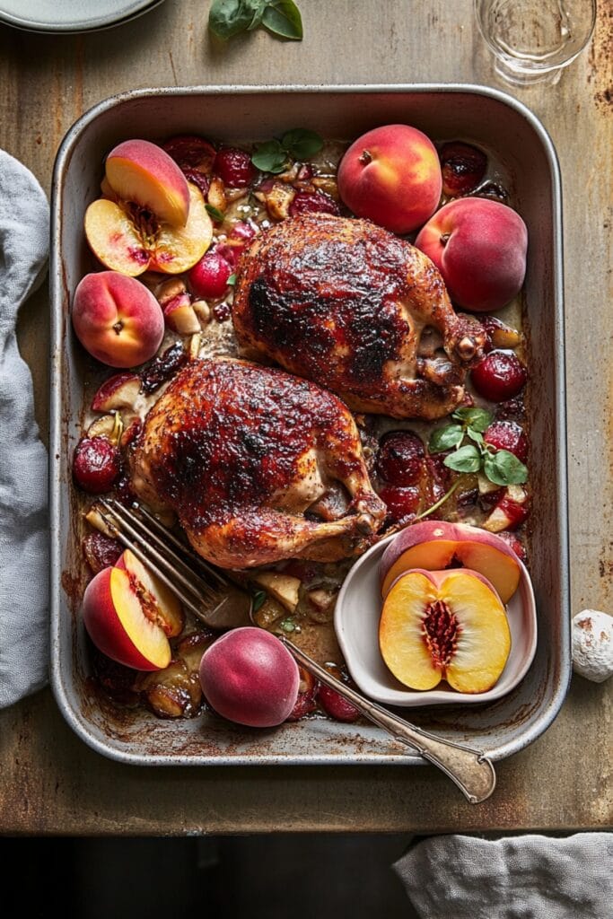 Flavorful Sumac Chicken with Sweet Plums Is a Perfect Combination 2 Flavorful Sumac Chicken with Sweet Plums Is a Perfect Combination - Roasted Sumac Chicken with Plums Pin
