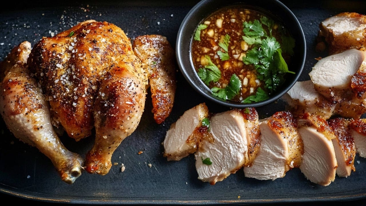 25 Easy Chicken Recipes Perfect for Quick Dinner Ideas 2 25 Easy Chicken Recipes Perfect for Quick Dinner Ideas - Salt Pepper Roasted Chicken 1