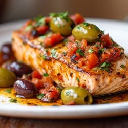 Easy Slow-Roasted Tuna Recipe with Harissa & Olives 4 Easy Slow-Roasted Tuna Recipe with Harissa & Olives - Slow Roasted Tuna With Harissa Olives 1