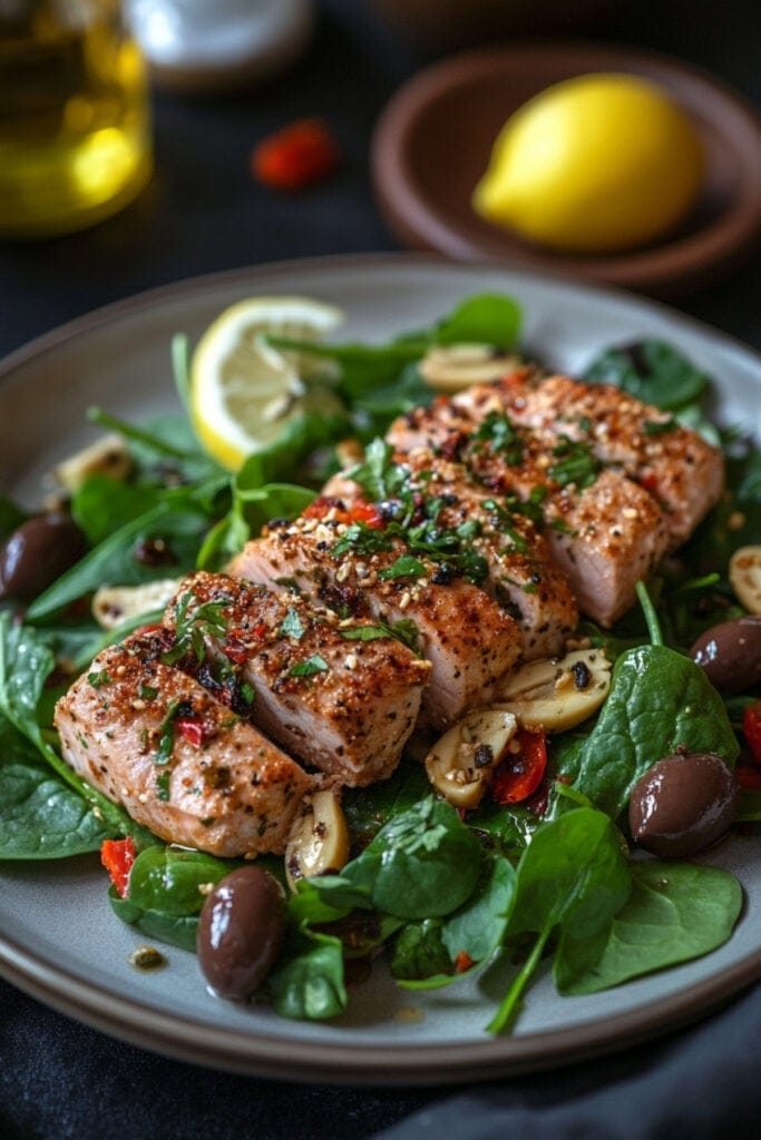 18 Irresistible Seafood Recipes for Fresh and Bold Dinner Ideas 5 18 Irresistible Seafood Recipes for Fresh and Bold Dinner Ideas - Slow Roasted Tuna with Harissa and Olives Pin V