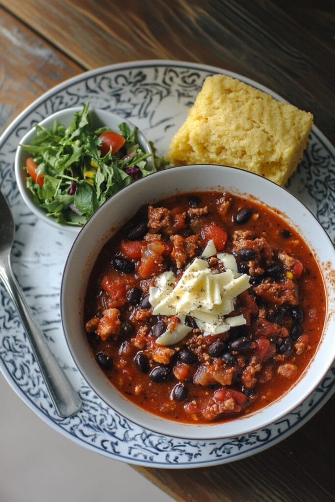 Black Bean Chili with a Spicy Twist for Dinner Tonight 4 Black Bean Chili with a Spicy Twist for Dinner Tonight - Spicy Pork Black Bean Chili variation