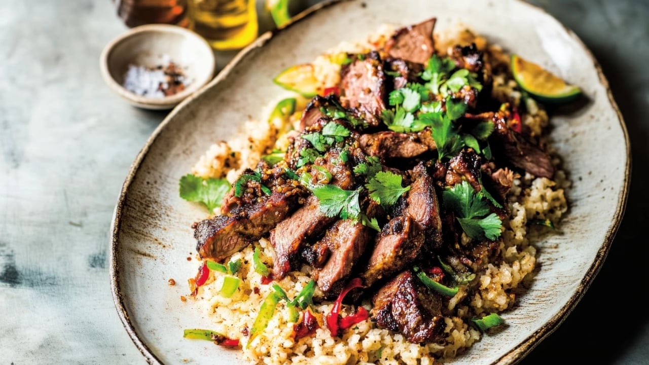 Taste the World: 25 Bold Dinner Recipes with Global Flavors 11 Taste the World: 25 Bold Dinner Recipes with Global Flavors - Spicy Stir Fried Cumin Lamb 1