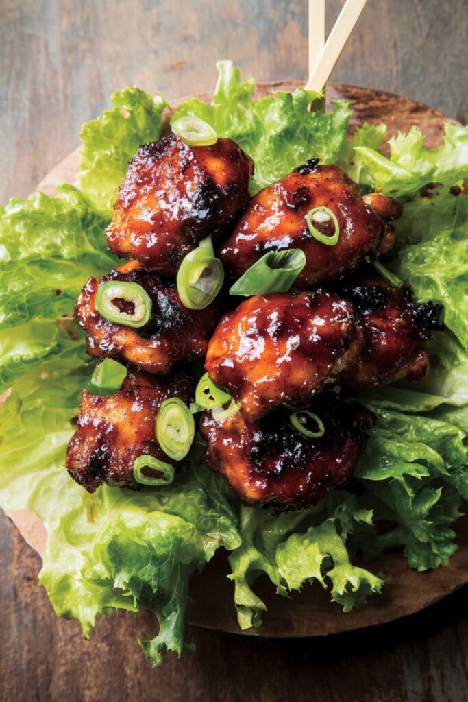 Easy Tamarind Chicken Recipe Perfect for Dinner 2 Easy Tamarind Chicken Recipe Perfect for Dinner - Sticky Tamarind Chicken with Crisp Lettuce Pin