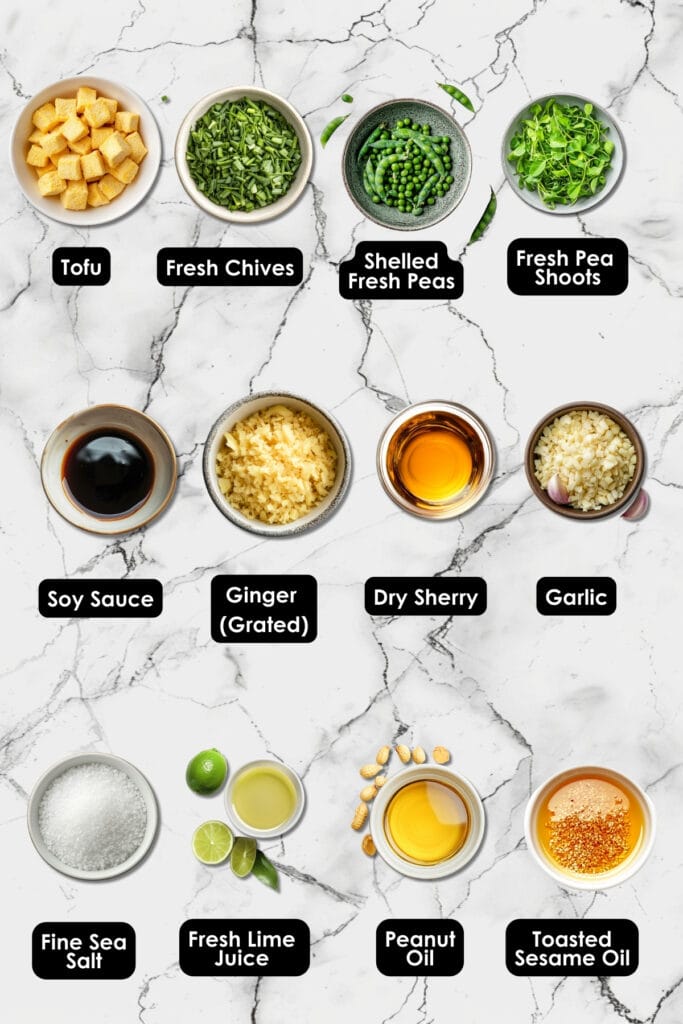 Easy Stir-Fried Tofu Recipe with Fresh Spring Veggies 4 Easy Stir-Fried Tofu Recipe with Fresh Spring Veggies - Stir Fried Tofu With Spring Vegetables Ingredients