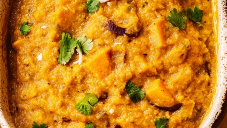 Sweet Potato Dhal Recipe for a Comforting Coconut Dinner 7 Sweet Potato Dhal Recipe for a Comforting Coconut Dinner - Sweet Potato Dhal With Coconut 1