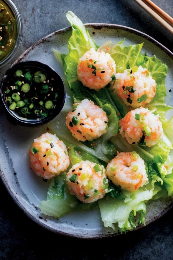 18 Irresistible Seafood Recipes for Fresh and Bold Dinner Ideas 10 18 Irresistible Seafood Recipes for Fresh and Bold Dinner Ideas - Thai Style Shrimp Balls with Napa Cabbage Pin