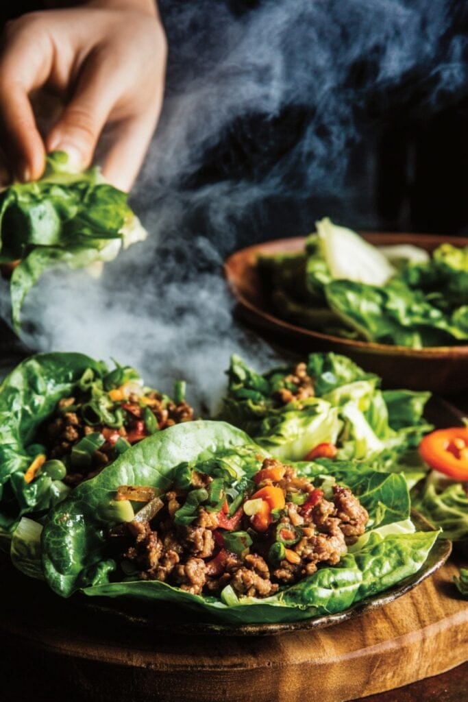 Simple Thai Lettuce Wraps: A Must-Try Recipe Tonight 2 Simple Thai Lettuce Wraps: A Must-Try Recipe Tonight - Thai Lettuce Wraps Pin