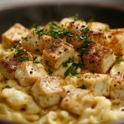 Cozy Up with This Tofu Spaetzle Gratin Dinner Idea 6 Cozy Up with This Tofu Spaetzle Gratin Dinner Idea - Tofu Spaetzle With Gruyere 1